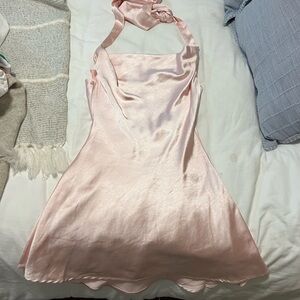 Pink pepper mayo dress